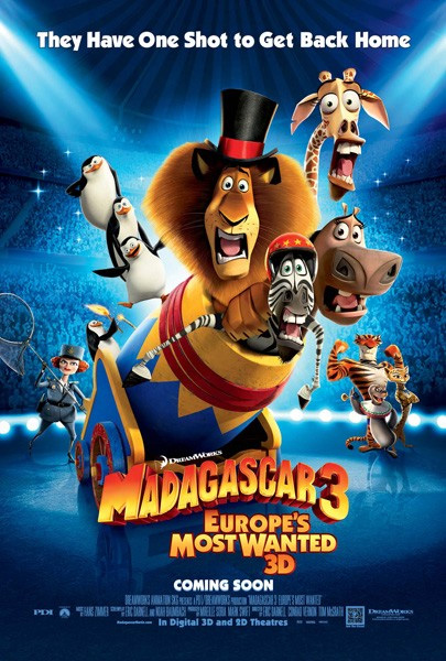 Мадагаскар 3 / Madagascar 3: Europe's Most Wanted (2012/DVDRip)