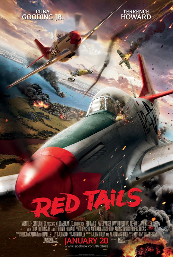 Красные хвосты / Red Tails (2012/DVDRip)
